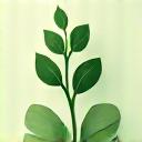 自然材料與化學分子融合,象徵生物基原料的創新。
